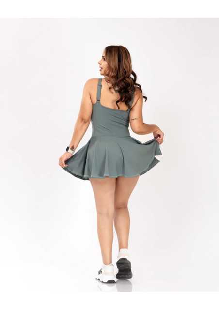 Bela Verde Oliva- Falda short